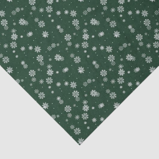 Groene vakantie tissuepapier (Detail)