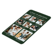 Groene vakantiefoto magneet (Linkerzijde)