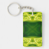 Groene vakken sleutelhanger (Voorkant)