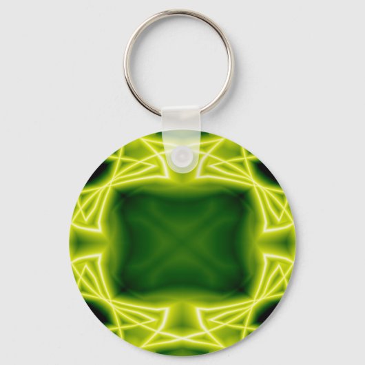 Groene vakken sleutelhanger (Voorkant)