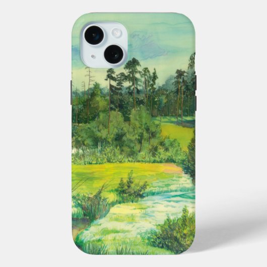 groene vallei Case-Mate iPhone case (Achterkant)