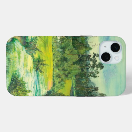groene vallei Case-Mate iPhone case (Achterkant (horizontaal))
