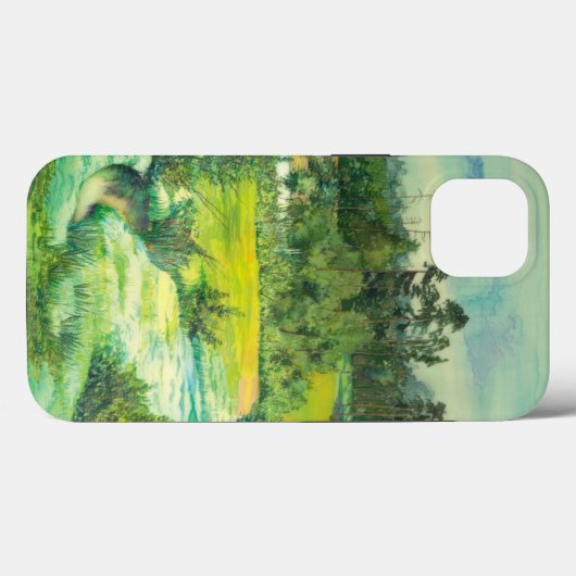 groene vallei Case-Mate iPhone case (Achterkant (horizontaal))