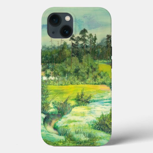 groene vallei Case-Mate iPhone case (Achterkant)