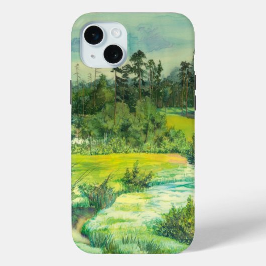 groene vallei Case-Mate iPhone case (Achterkant)