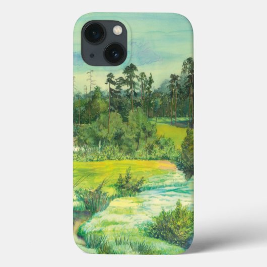 groene vallei Case-Mate iPhone case (Achterkant)