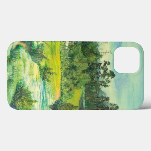 groene vallei Case-Mate iPhone case (Achterkant (horizontaal))
