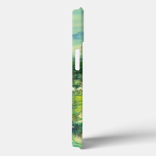 groene vallei Case-Mate iPhone case (Achterkant / Rechts)
