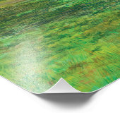 groene vallei foto afdruk (Hoek)