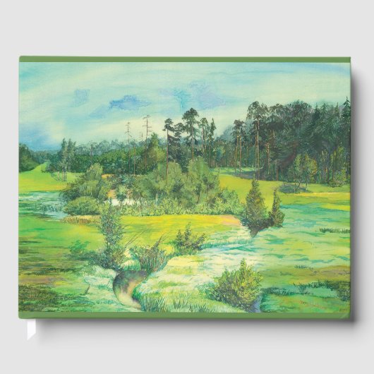 groene vallei gastenboek (Voorkant)