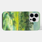groene vallei iPhone hoesje (Achterkant horizontaal)