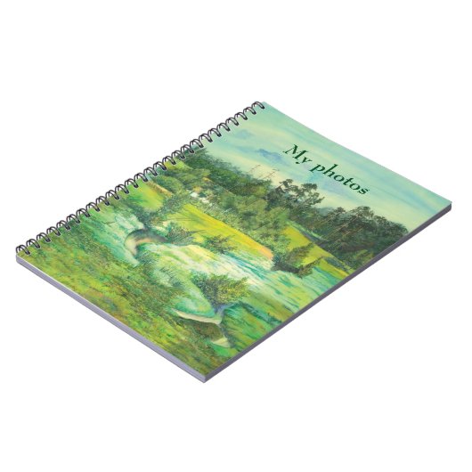 groene vallei notitieboek (Linkerzijde)