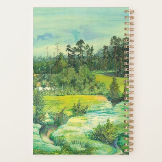 groene vallei planner (Achterkant)