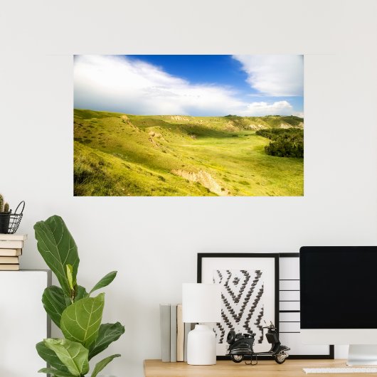 Groene vallei poster (Thuiskantoor)