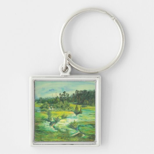 groene vallei sleutelhanger (Voorkant)