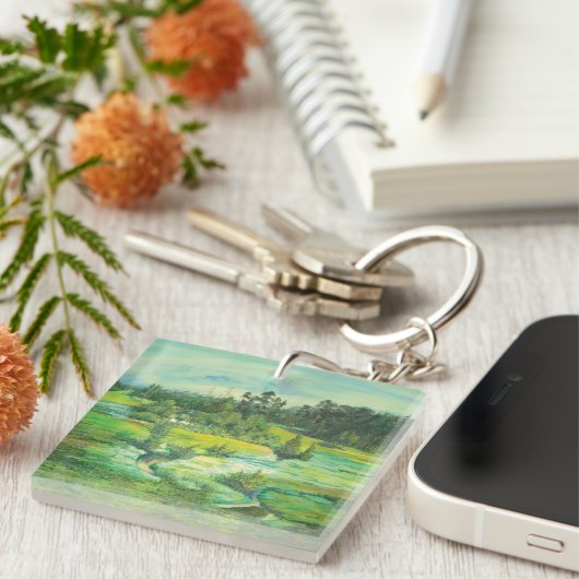 groene vallei sleutelhanger (Voorkant Rechts)