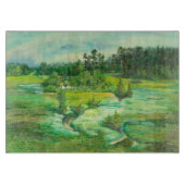 groene vallei snijplank (Voorkant)