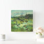 groene vallei vierkante klok (Huis)