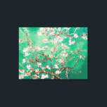 Groene Van Gogh Amandelbloesems Canvas Afdruk<br><div class="desc">Amandelbloesems van Vincent Van Gogh kleurwijziging copyright 2sweet4wordsDesigns/ PureVintage Love Krijg de schoonheid van Van Goghs geliefde amandelbloesem in de kleuren die bij jouw huis passen. vincent van gogh,  van gogh,  amandelbloesems,  bloemig,  ,  mooi, </div>