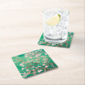 Groene Van Gogh Amandelbloesems Kartonnen Onderzetters (Insitu)