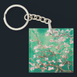 Groene Van Gogh Amandelbloesems Sleutelhanger<br><div class="desc">Zachte Groene Amandelbloesems van Vincent Van Gogh kleurwijziging copyright 2sweet4wordsDesigns/ PureVintage Love Zachte Groene Amandelbloesems voor een artistiek tintje aan Persoonlijke Stijl, Huwelijksfeest, Baby shower, Kantoor cadeaus of Lentefeest: Vier uw speciale gelegenheden met de betoverende schoonheid van Vincent Van Gogh's Amandelbloesems. Onze Soft Green Almond Blossoms Cadeaus zijn de perfecte...</div>