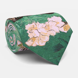 Groene Van Gogh Amandelbloesems Stropdas