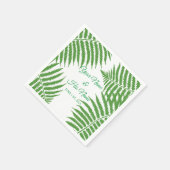 Groene varen Thunder_Cove Servet (Hoek)