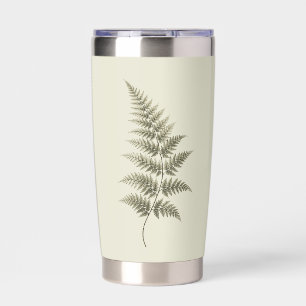 Groene Varens Botanische Thermische Bekerglas Geïsoleerde Drinkbeker