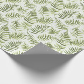 Groene Varens Cadeaupapier (Hoek)