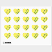Groene Varens Geluks Set Stickers (Vel)