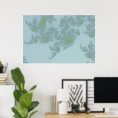 Groene Varens Poster (Thuiskantoor)