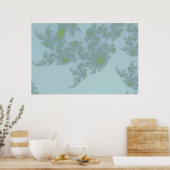 Groene Varens Poster (Keuken)
