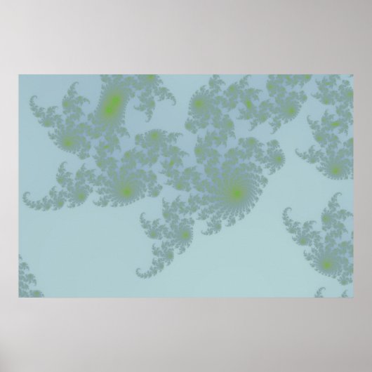 Groene Varens Poster (Voorkant)