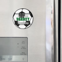 Groene Varsity Voetbal Aangepaste Middelbare Schoo