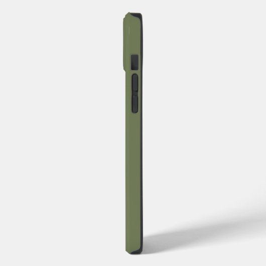 Groene, vaste kleur Case-Mate iPhone case (Achterkant / Links)