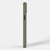 Groene, vaste kleur Case-Mate iPhone case (Achterkant / Rechts)