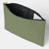 Groene, vaste kleur etui (Open)