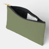 Groene, vaste kleur etui (Open)