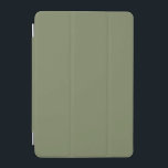 Groene, vaste kleur iPad mini cover<br><div class="desc">Sage Green Solid Color. Een verfijnde moderne groene salie die natuurlijke elegantie uitstraalt. Deze kleur legt de essentie van een schaduwrijke bosbodem vast. Perfect voor mensen die op zoek zijn naar een rustige aardse sfeer. Deze verfijnde tint past naadloos in zowel moderne als klassieke esthetiek. Omarm de ingetogen schoonheid van...</div>