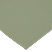 Groene, vaste kleur korte tafelloper (Hoek)