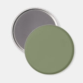 Groene, vaste kleur magneet (Voorkant / Achterkant)