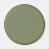 Groene, vaste kleur magneet (Voorkant)