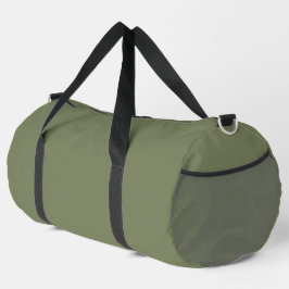 Groene, vaste kleur plunjezak