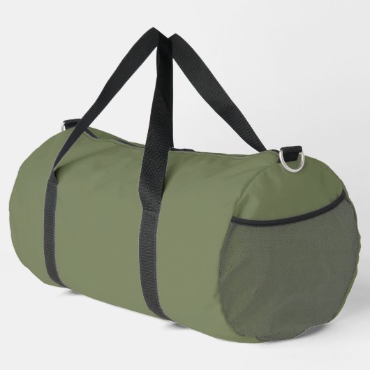 Groene, vaste kleur plunjezak (Rechterhoek)