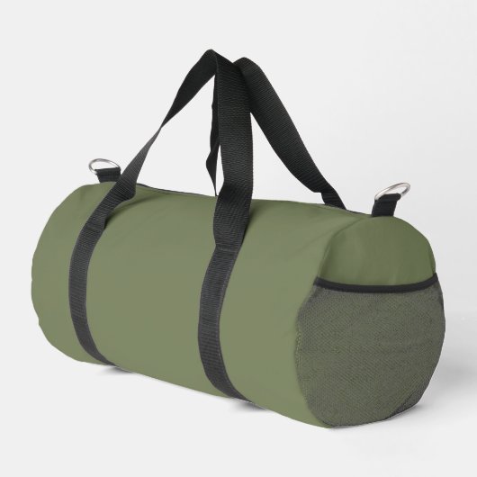 Groene, vaste kleur plunjezak (Rechterhoek)