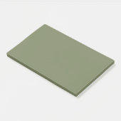 Groene, vaste kleur post-it® notes (Schuin)