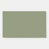 Groene, vaste kleur post-it® notes (Voorkant)