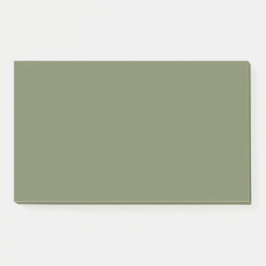 Groene, vaste kleur post-it® notes