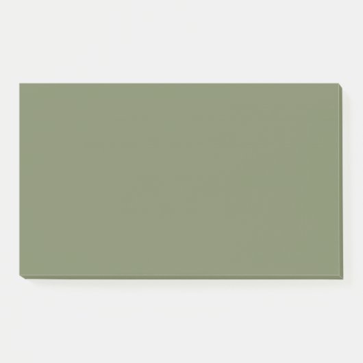 Groene, vaste kleur post-it® notes (Voorkant)