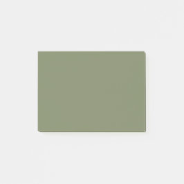 Groene, vaste kleur post-it® notes